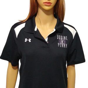 Under Armour Short Sleeve Polo Shirt UA Team Heat Gear Loose Fit Medium NWT